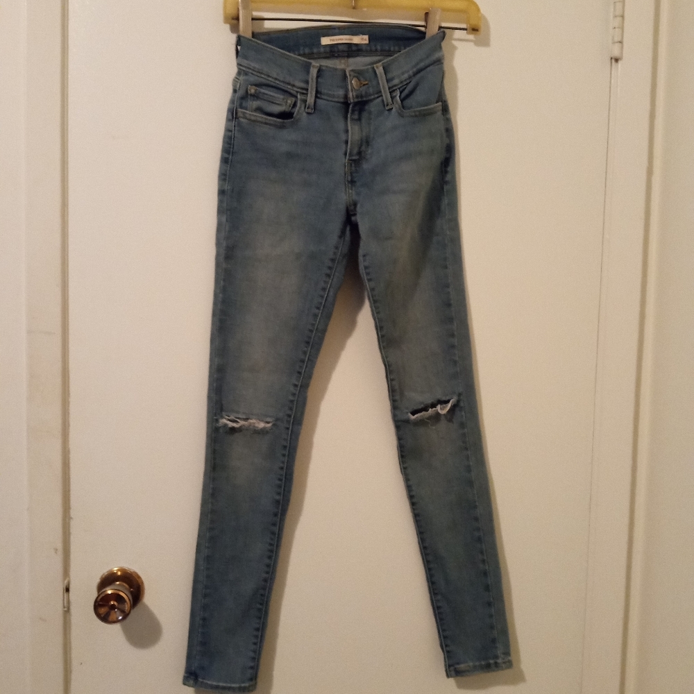 Levi 710 super skinny jeans